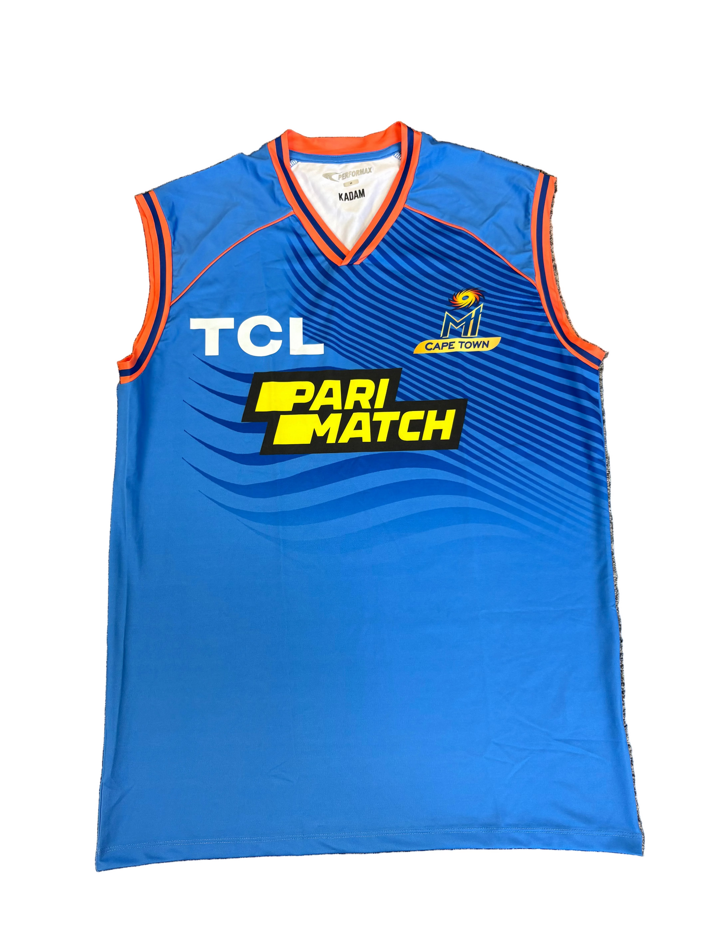 MI Cape Town 2024 SA20 Player Issue Sleeveless Training Vest
