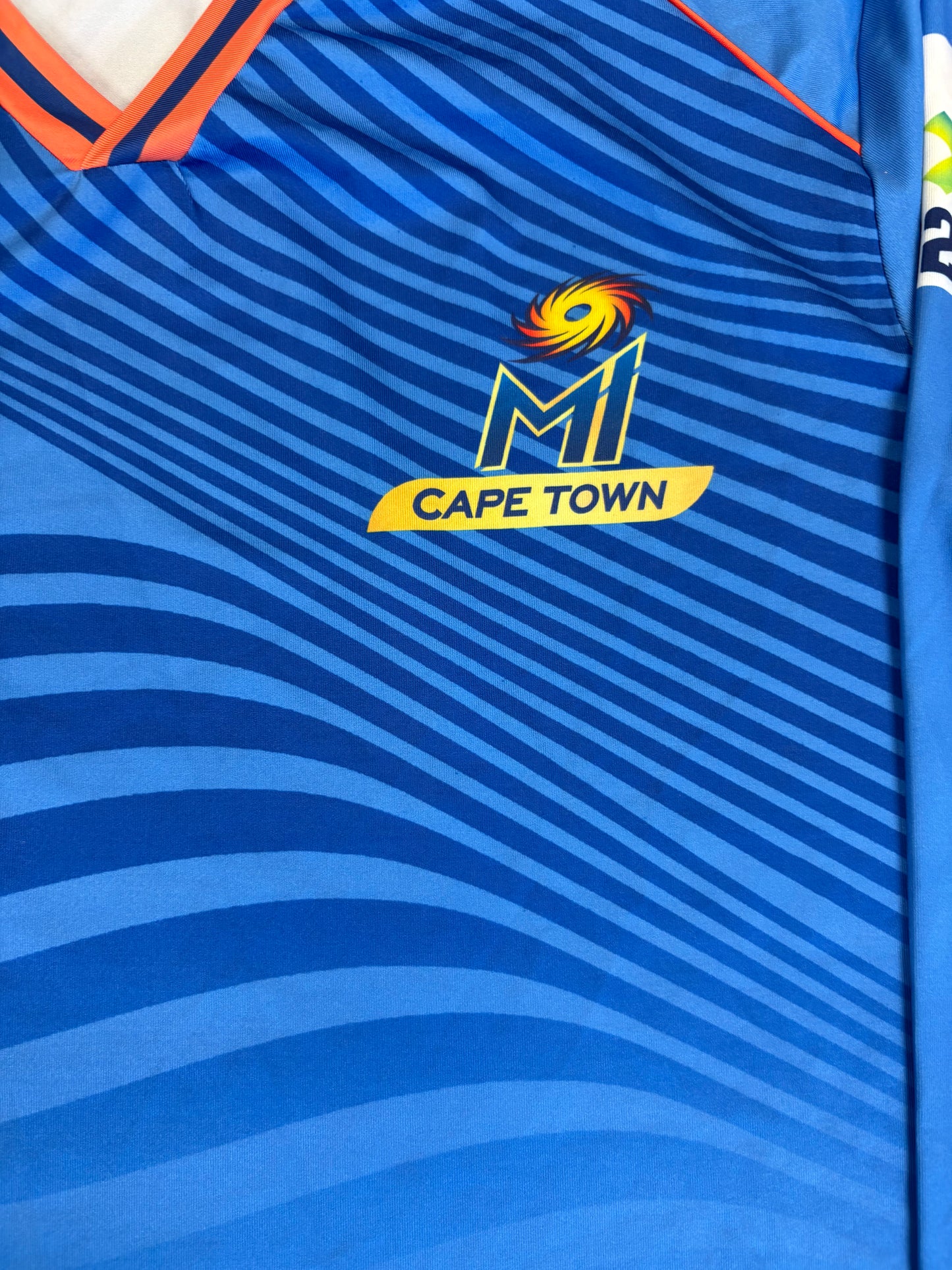 Hashim Amla MI Cape Town 2024 SA20 Staff Issue 3/4 Sleeve Training T-Shirt