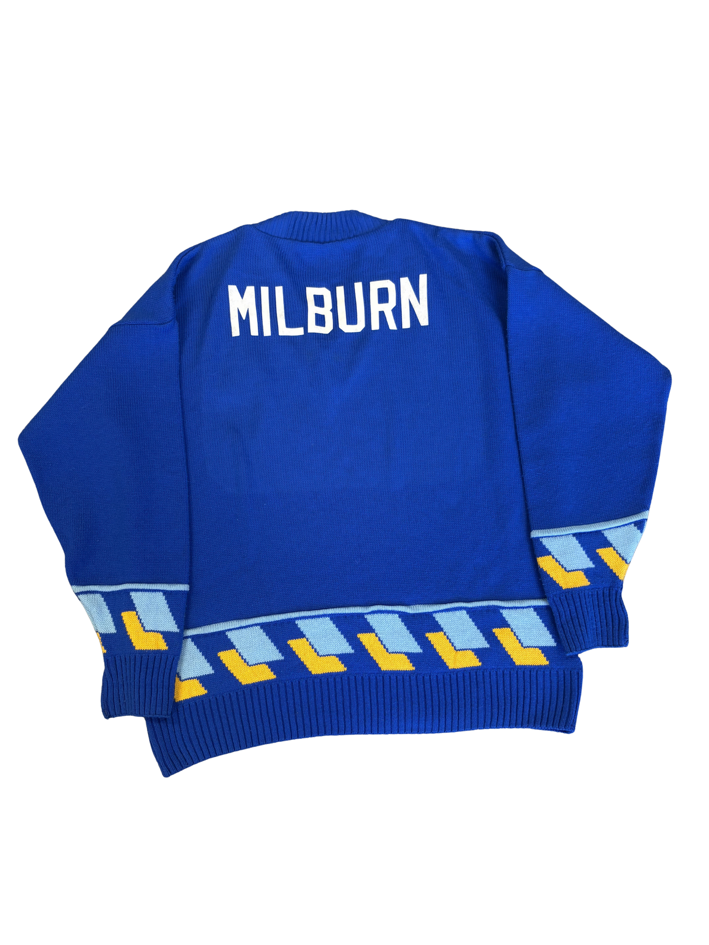 Stuart Milburn Yorkshire 1995 Retro One Day Cable Knit Playing Jumper