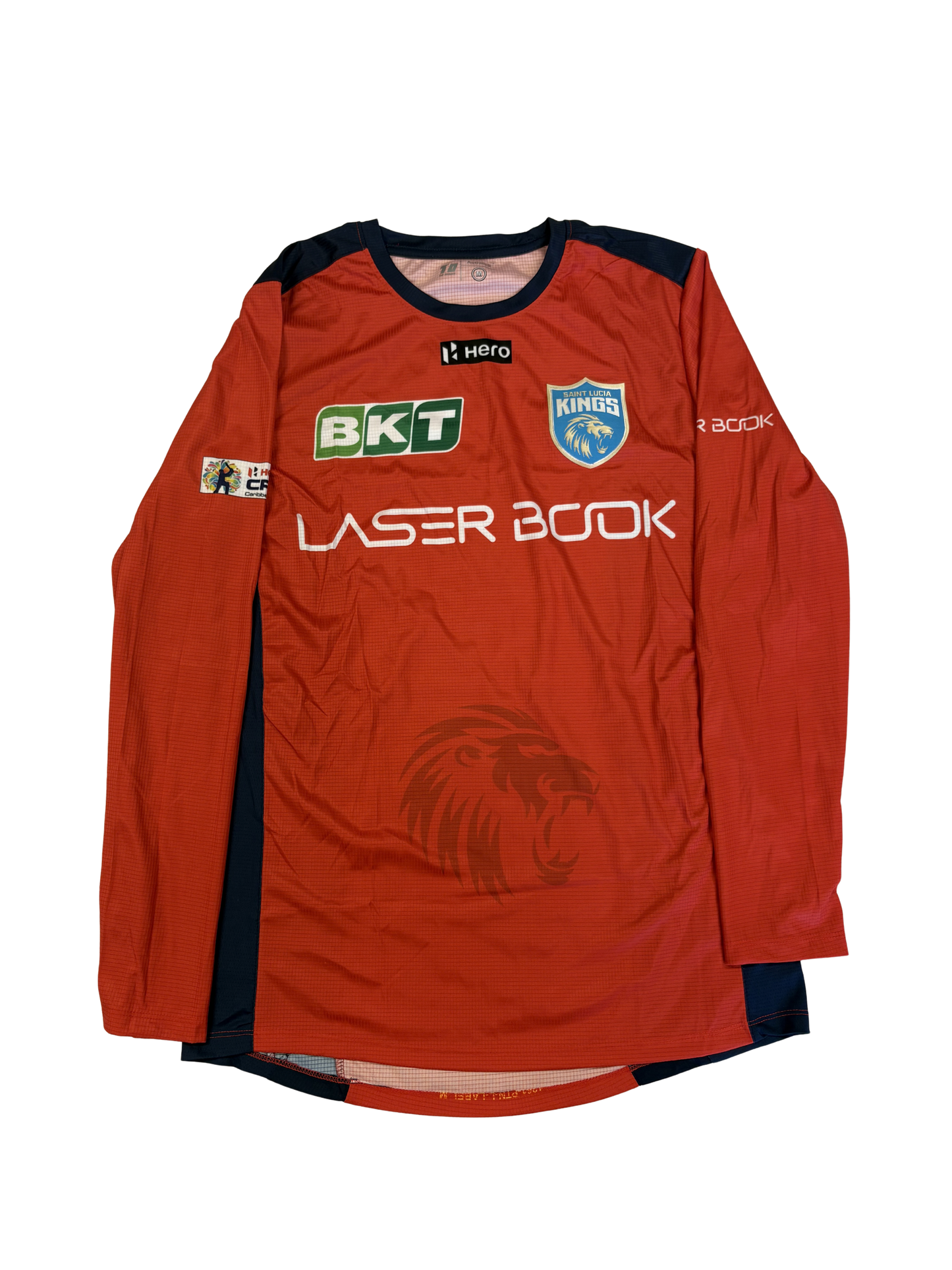 St Lucia Kings 2022 CPL Player Issue LS Training T-Shirt