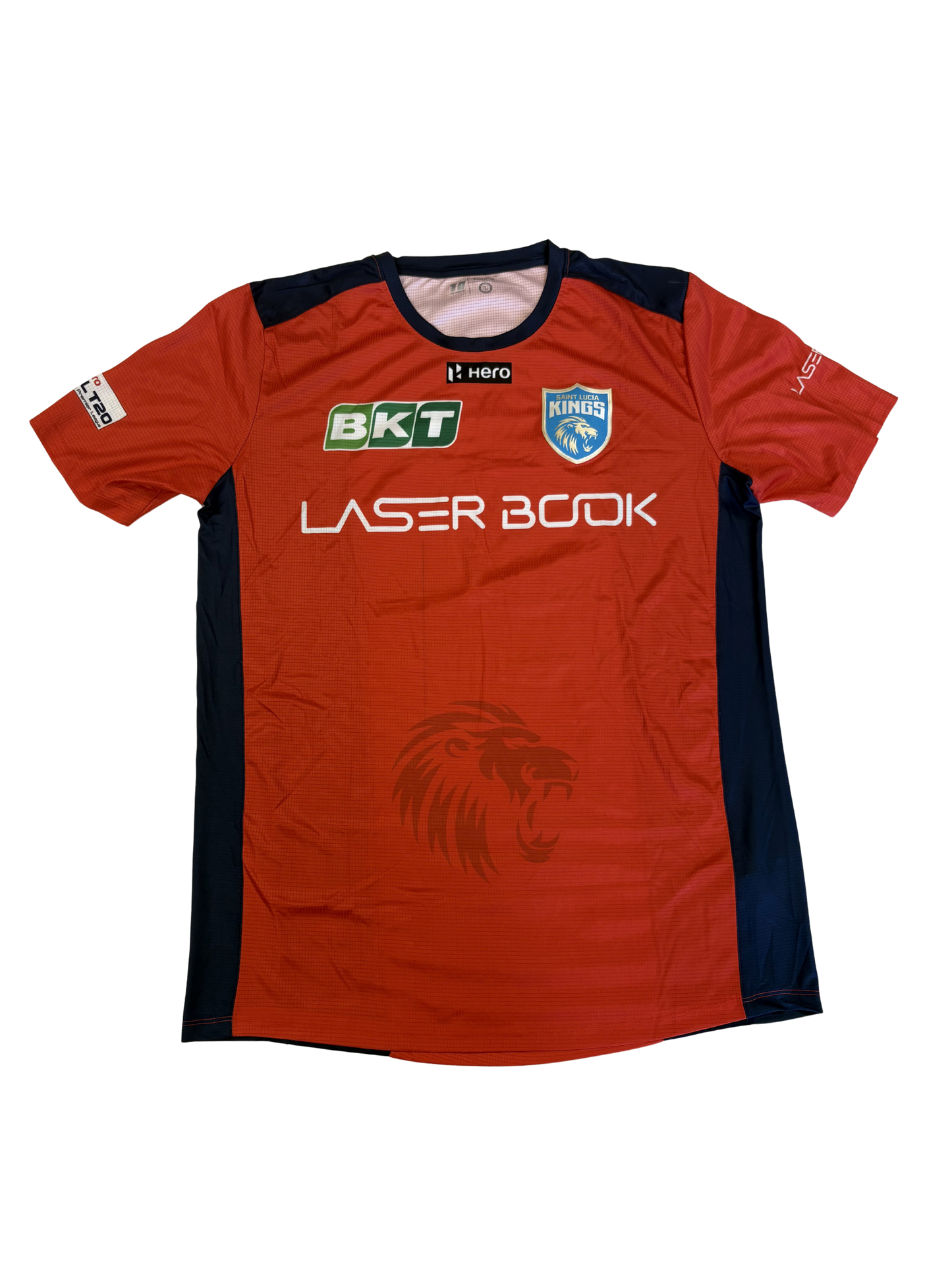St Lucia Kings 2022 CPL Player Issue SS Training T-Shirt