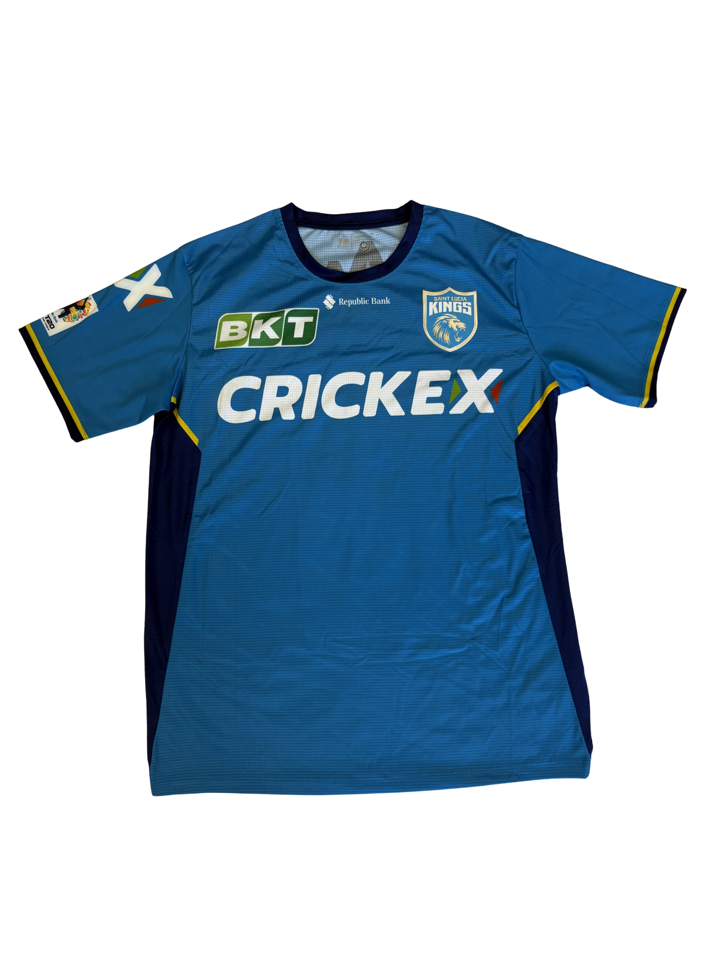 St Lucia Kings 2023 CPL Player Issue SS Training T-Shirt