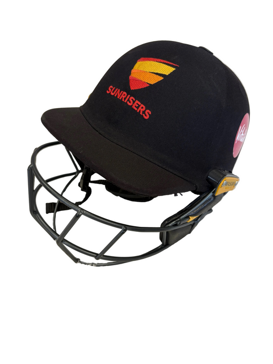 Sunrisers Masuri T-Line Titanium Wicket Keeping Match Used Helmet