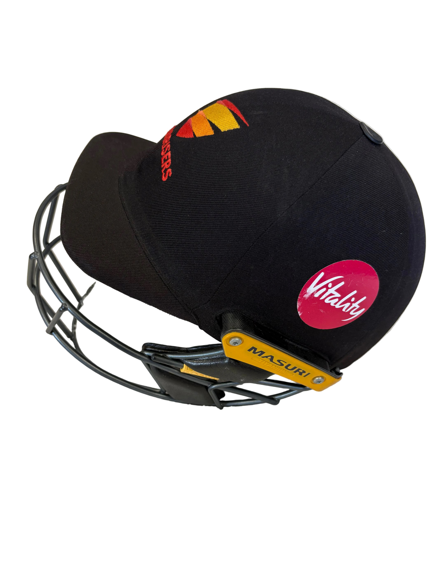 Sunrisers Masuri T-Line Titanium Wicket Keeping Match Used Helmet