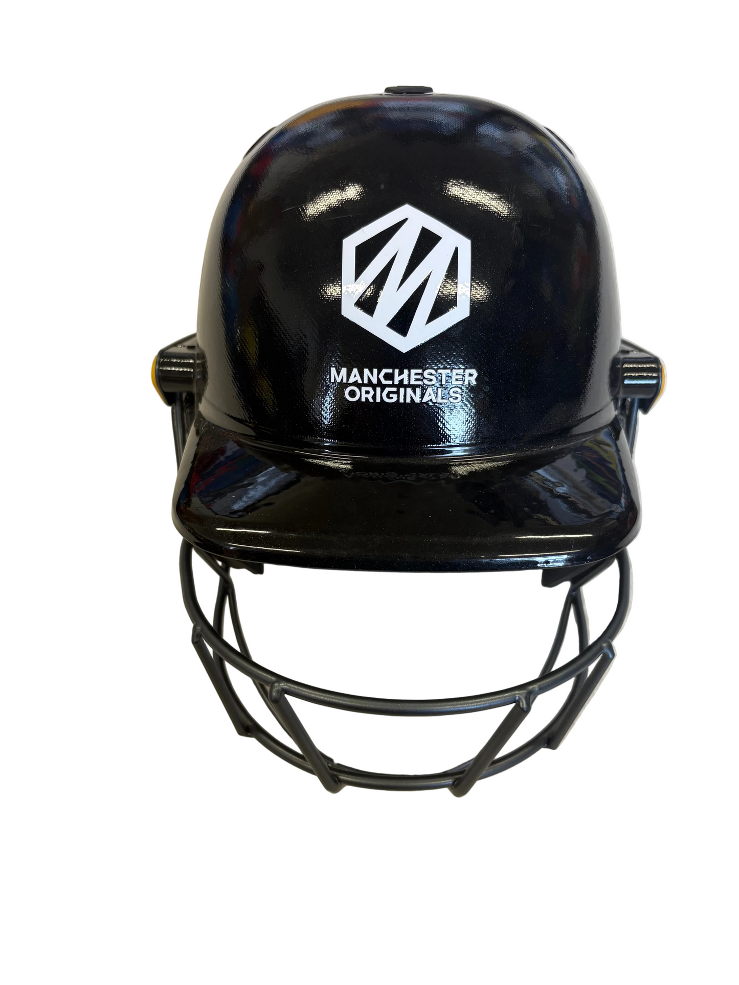 Manchester Originals Hundred Masuri T-Line Titanium Match Used Cricket Helmet
