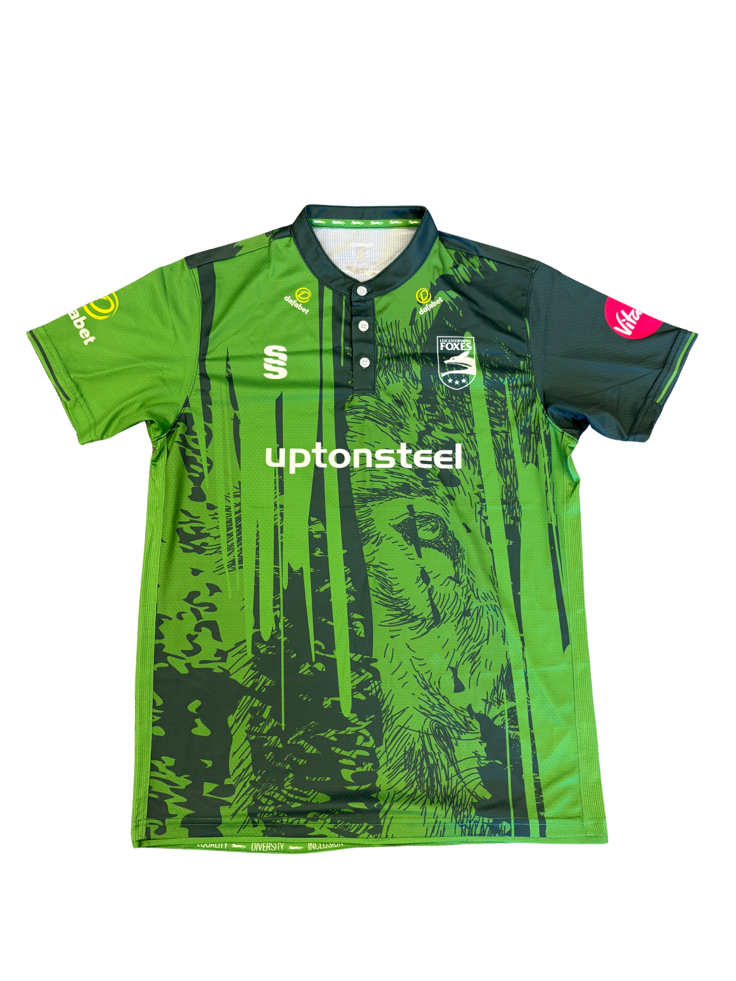 Scott Currie Leicestershire 2024 T20 Match Worn SS Playing Shirt