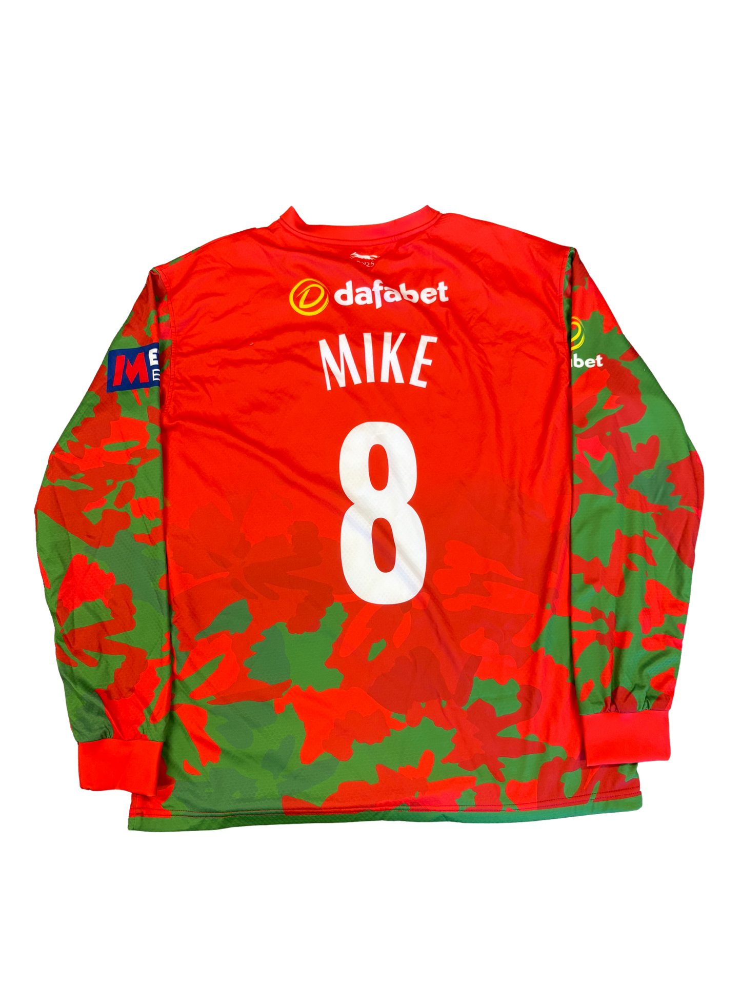 Ben Mike Leicestershire 2025 MB50 Match Worn LS Playing Jumper