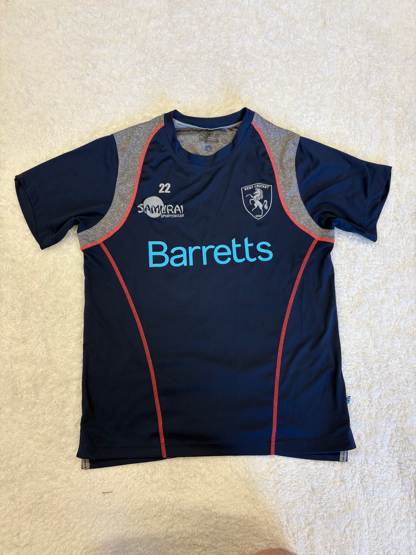 Jordan Cox Kent Player Issue SS Training T-Shirt