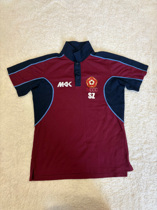 Saif Zaib Northants Player Issue Travel & Media Polo