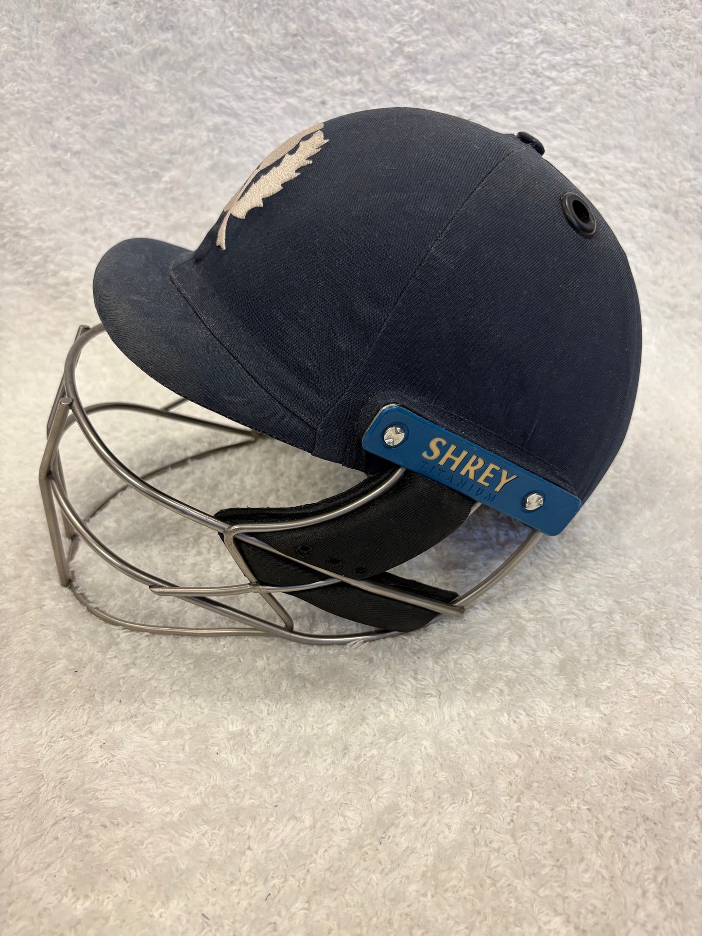 Scotland Shrey Masterclass Air 2.0 Titanium Match Used Cricket Helmet