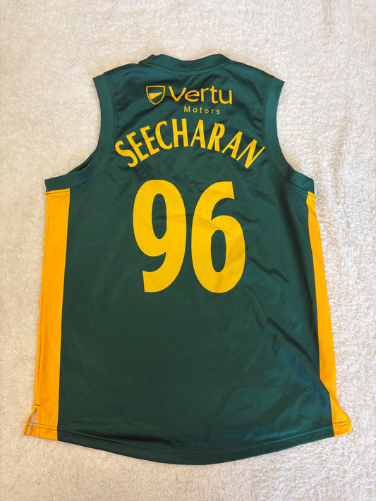 Samuel Seecharan Notts MB50 Match Worn Playing Pullover