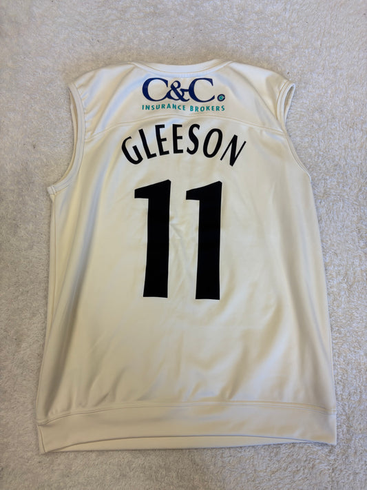 Richard Gleeson Lancashire County Championship Match Worn Playing Pullover