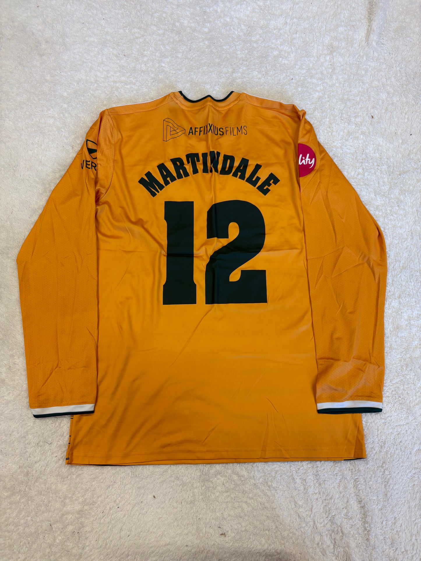 Ben Martindale Notts T20 Match Worn LS Playing Shirt