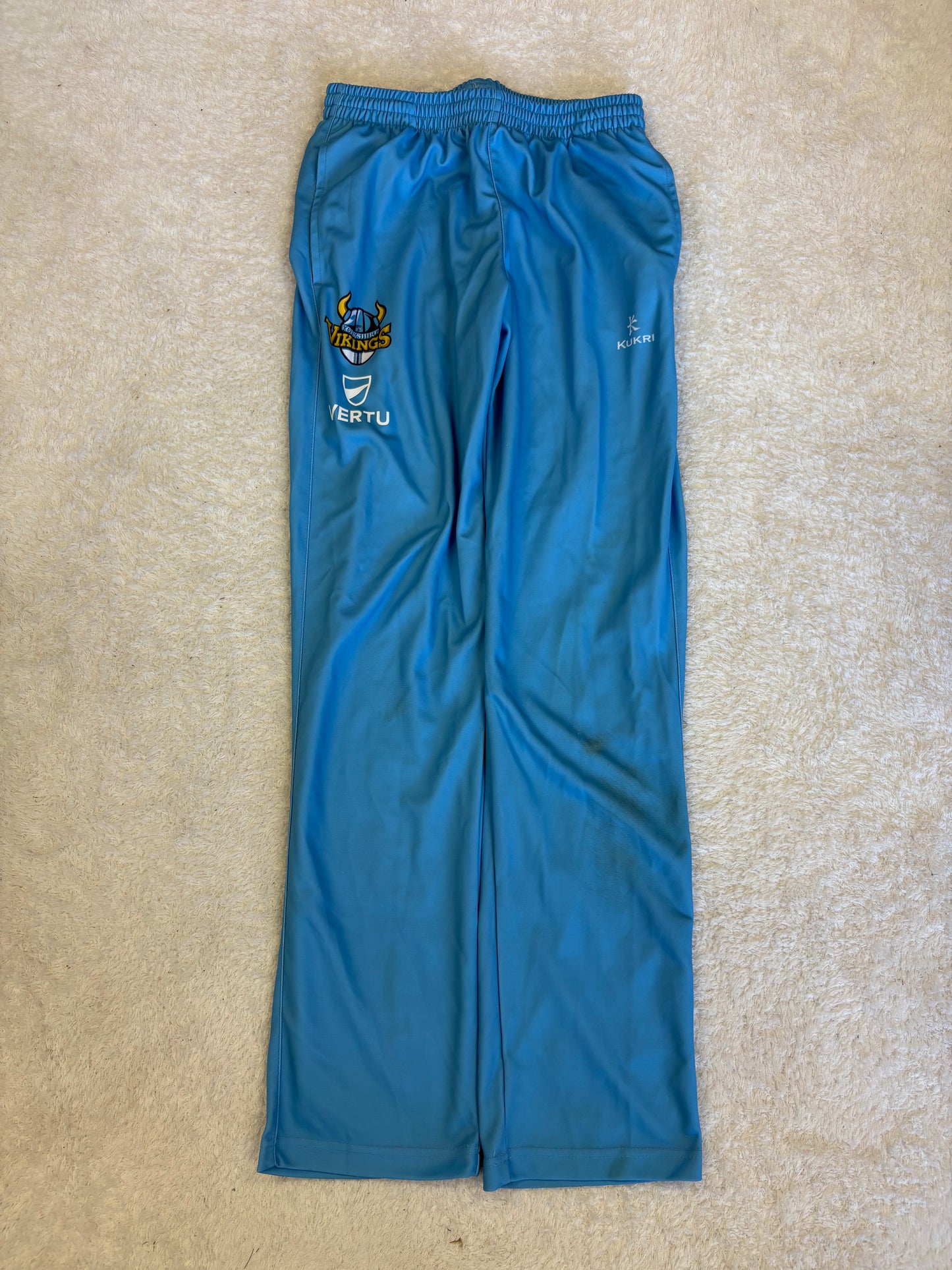 Yorkshire Vikings T20/RLODC Match Worn Playing Bottoms Small