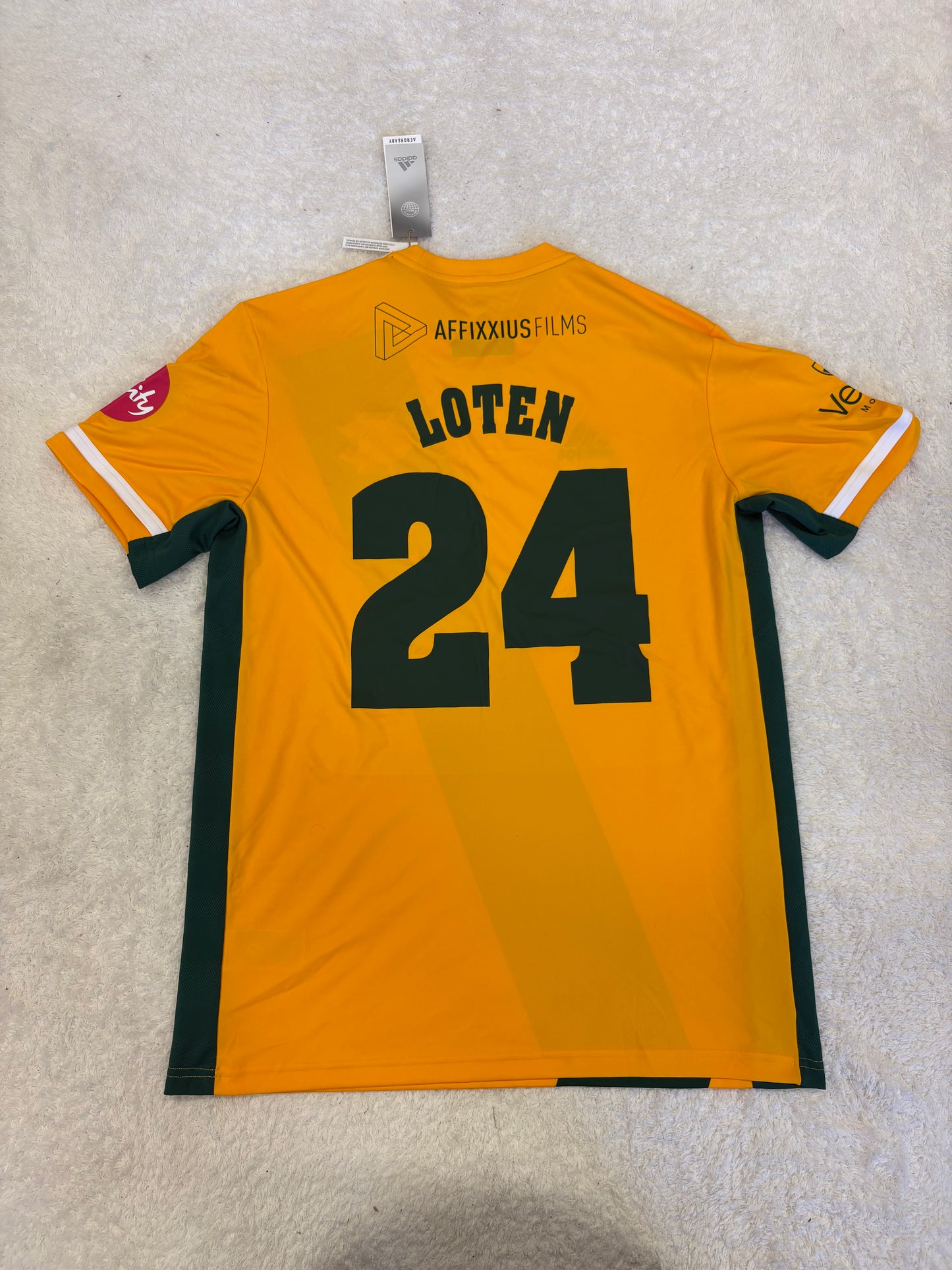Tom Loten Notts T20 Match Issue SS Playing Shirt