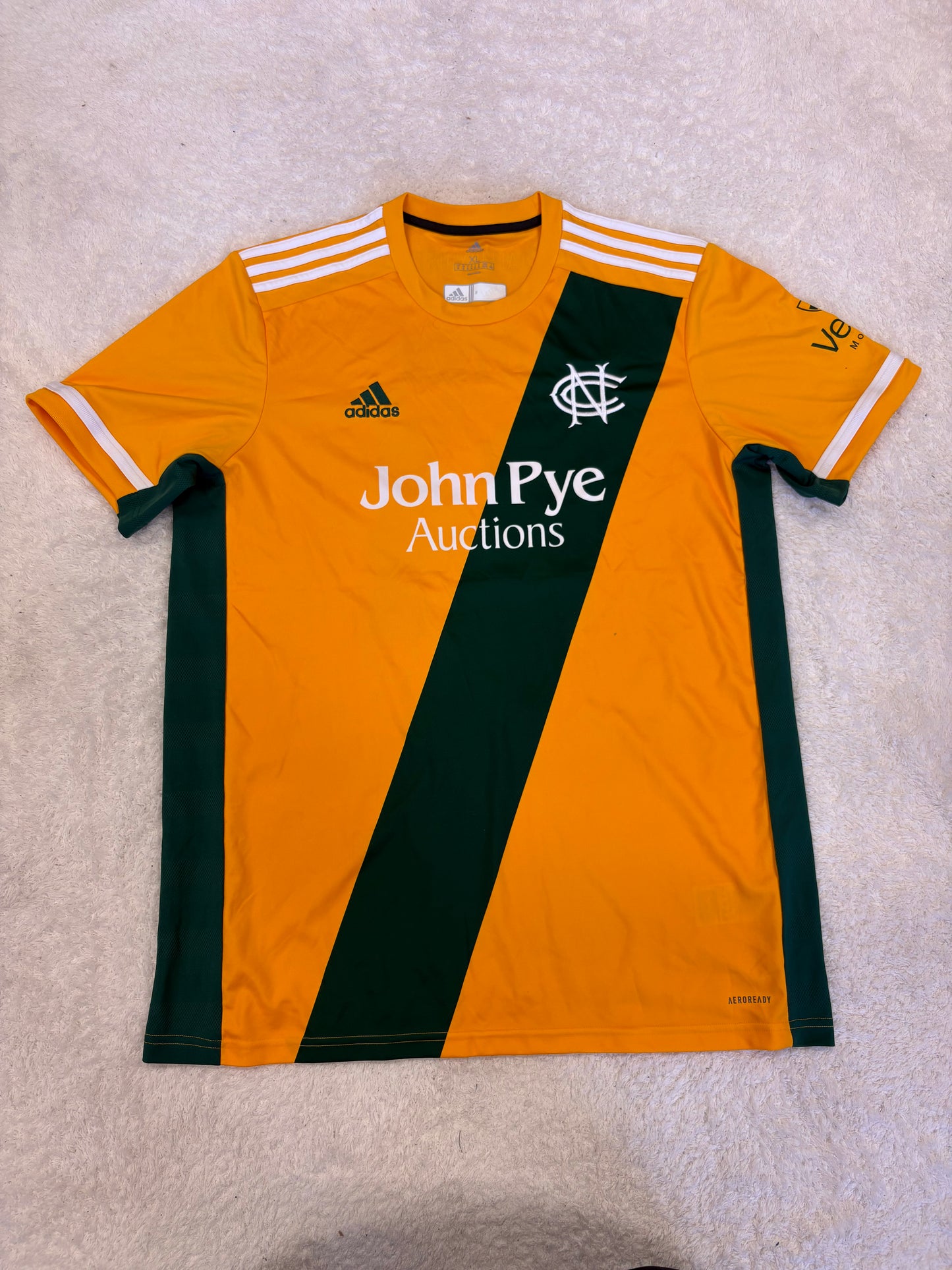Tom Loten Notts T20 Match Worn SS Playing Shirt