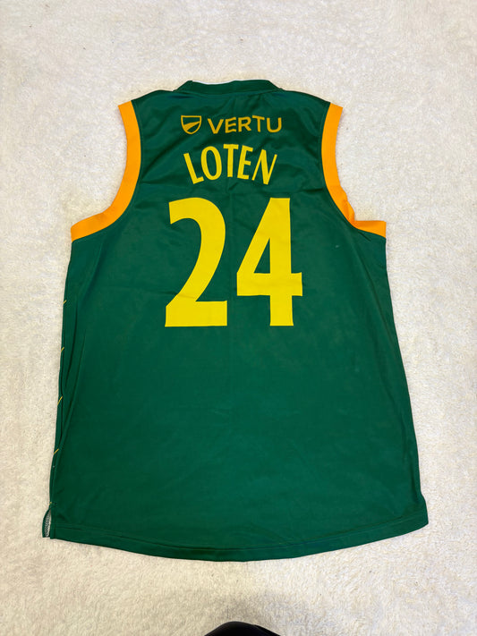 Tom Loten Notts MB50 Match Worn Playing Pullover