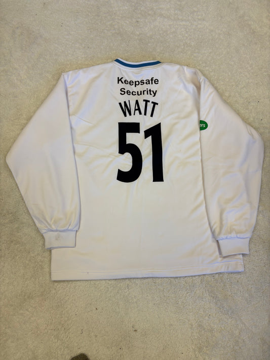 Mark Watt Derbyshire County Championship Match Issue Playing Jumper