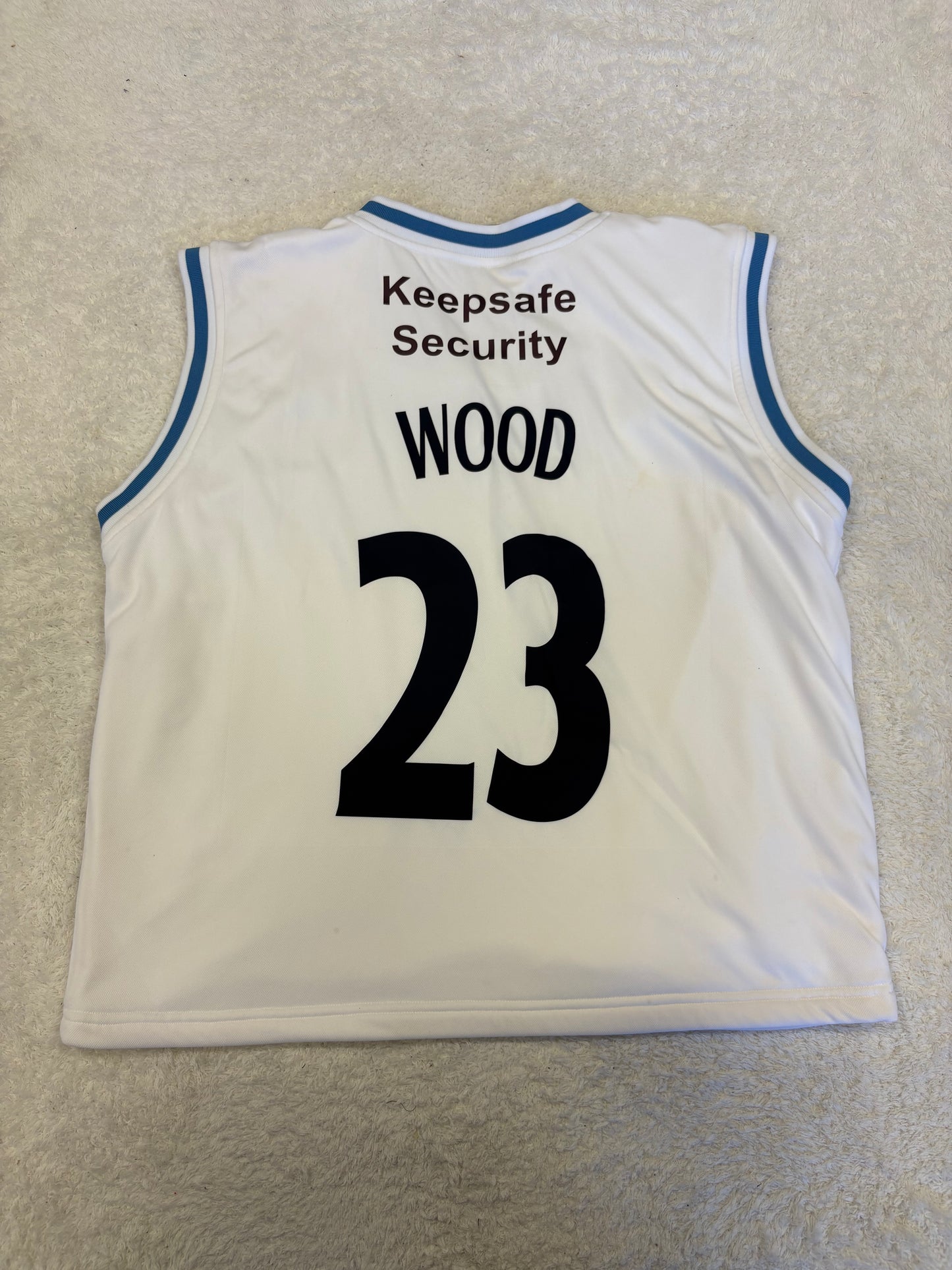 Tom Wood Derbyshire County Championship Match Worn Playing Pullover