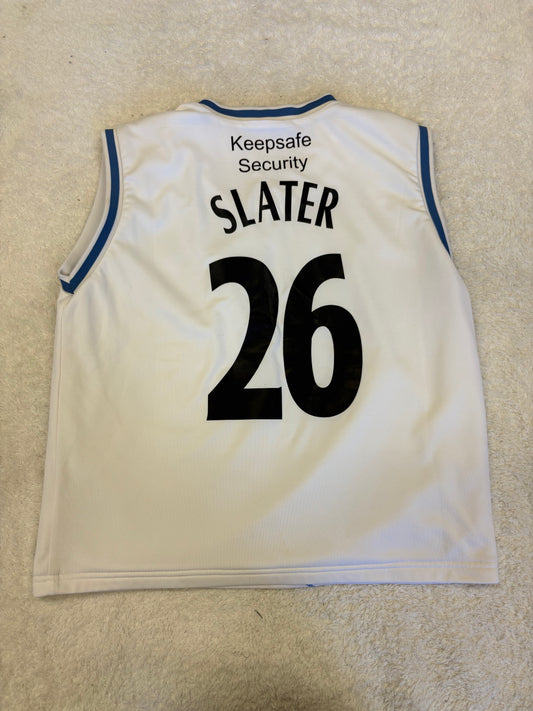 Ben Slater Derbyshire County Championship Match Worn Playing Pullover