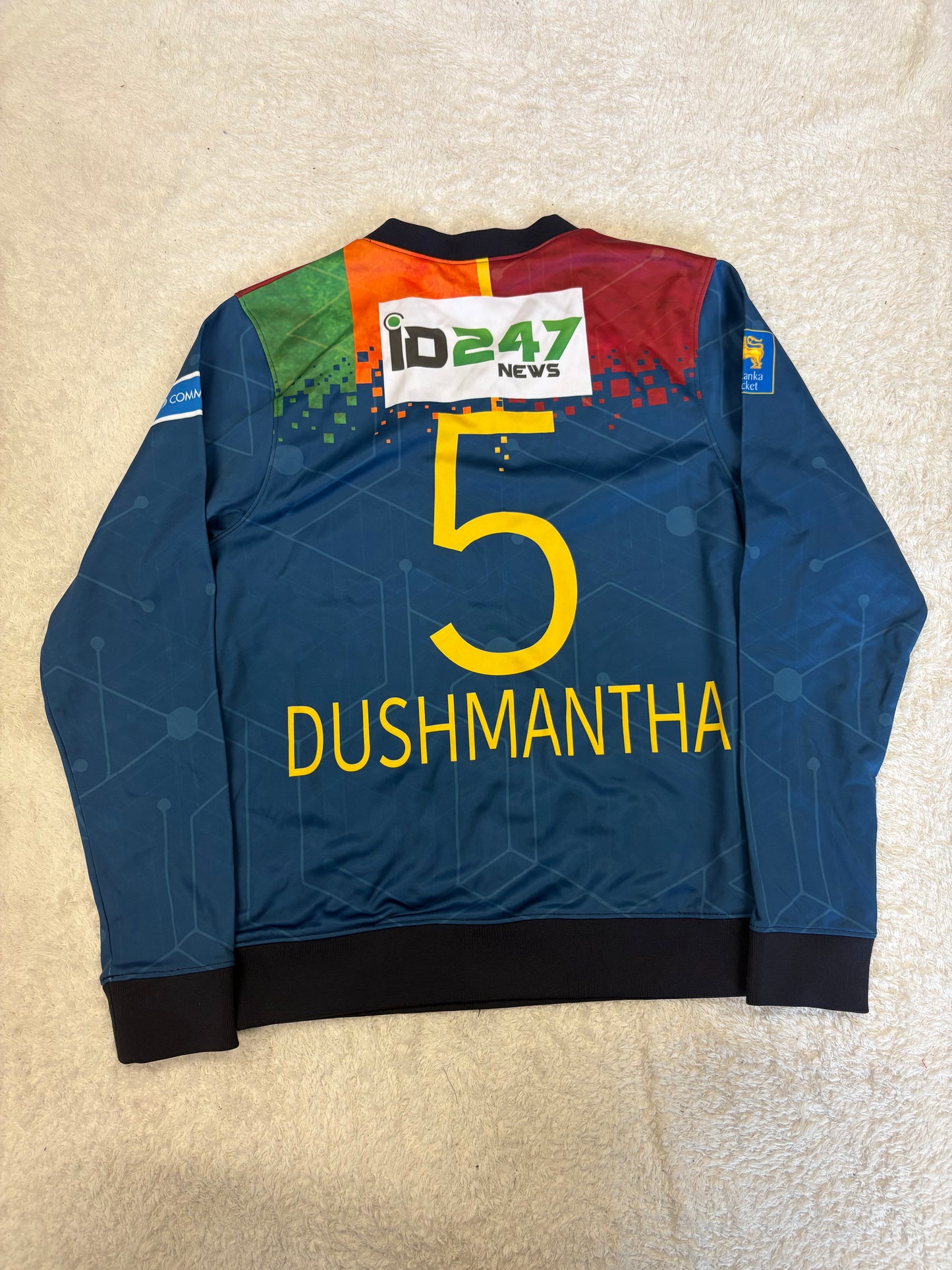 Dushmantha Chameera Sri Lanka 2023 T20 Match Issue LS Playing Jumper