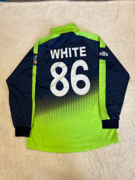 Ben White Ireland 2021 T20 World Cup Match Issue LS Playing Shirt