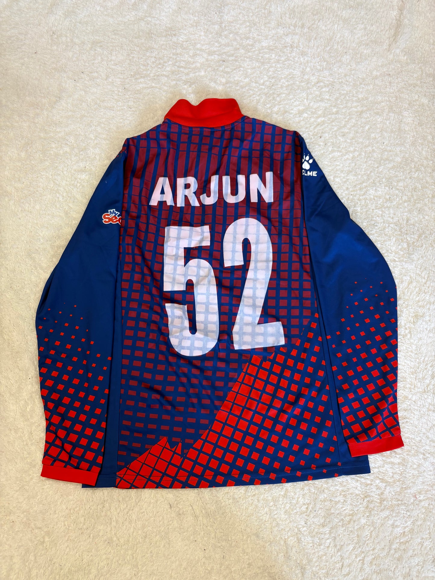 Arjun Saud Nepal 2023 ODI World Cup Qualifier Match Worn LS Playing Shirt