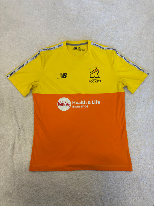 Trent Rockets 2024 Player Issue SS Training T-Shirt