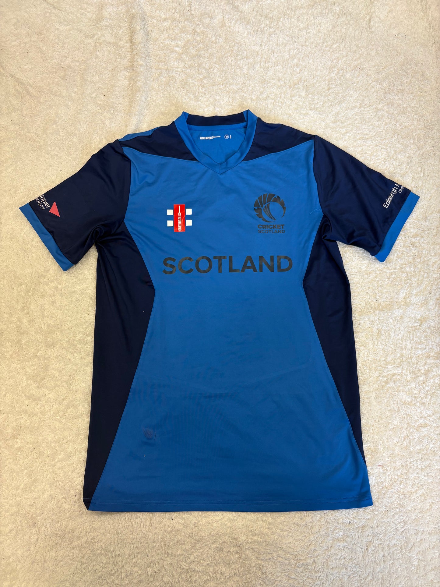 Scotland A Match Worn SS Playing Shirt