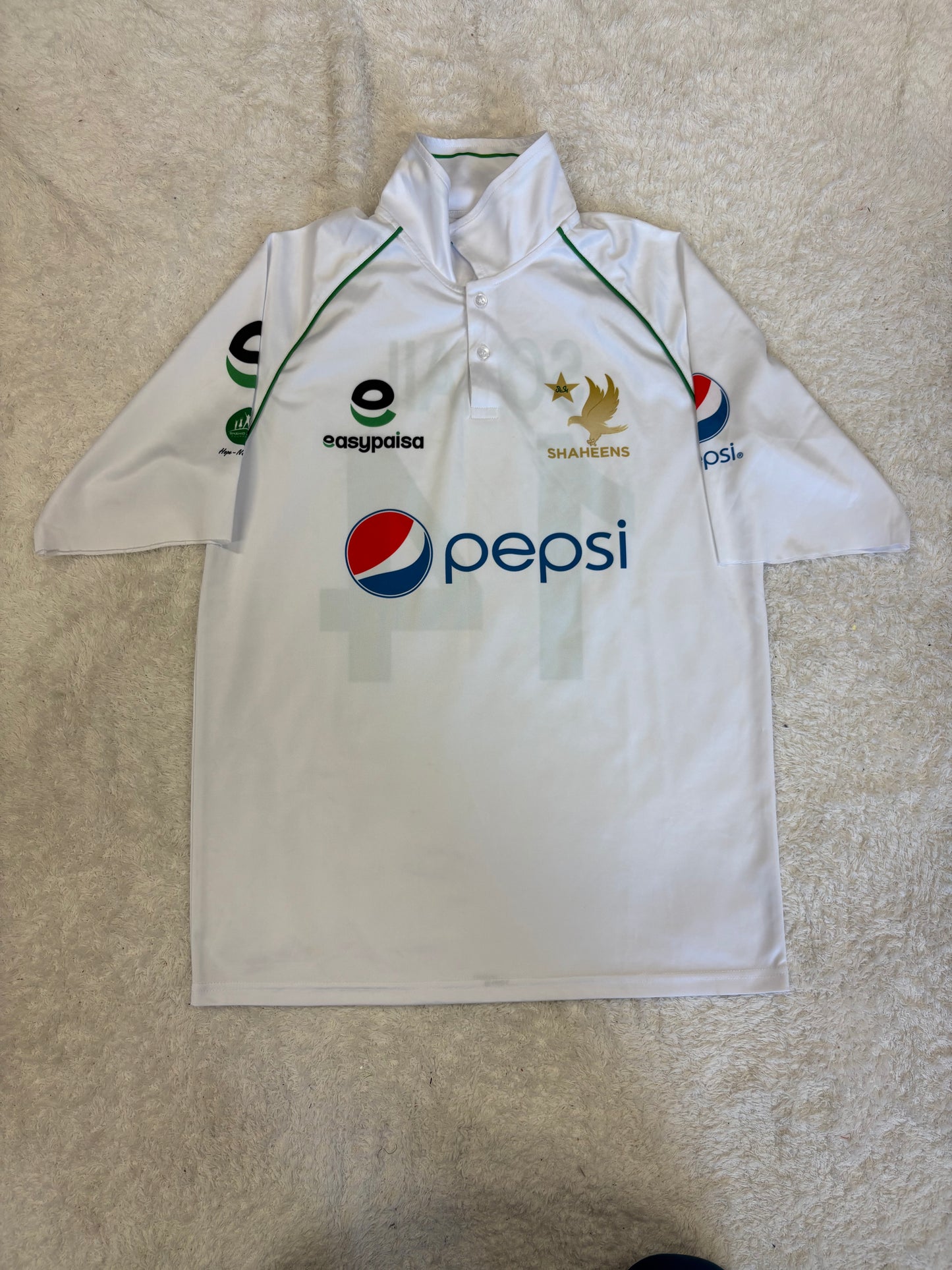 Pakistan Shaheens (Pakistan A) Test Match Worn SS Playing Shirt