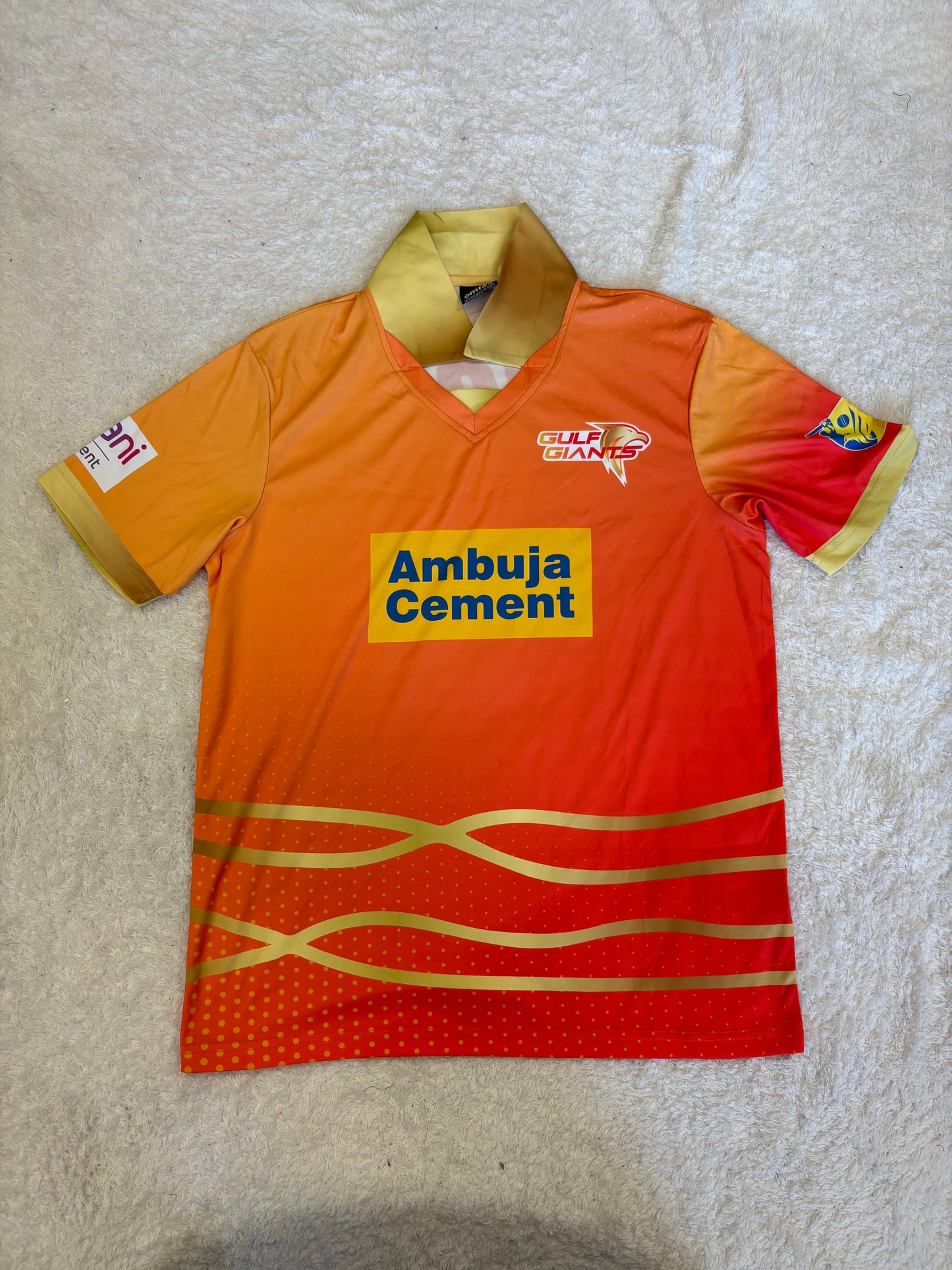 Gulf Giants ILT20 Player Issue SS Playing Shirt