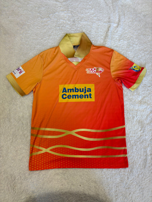 Gulf Giants ILT20 Player Issue SS Playing Shirt