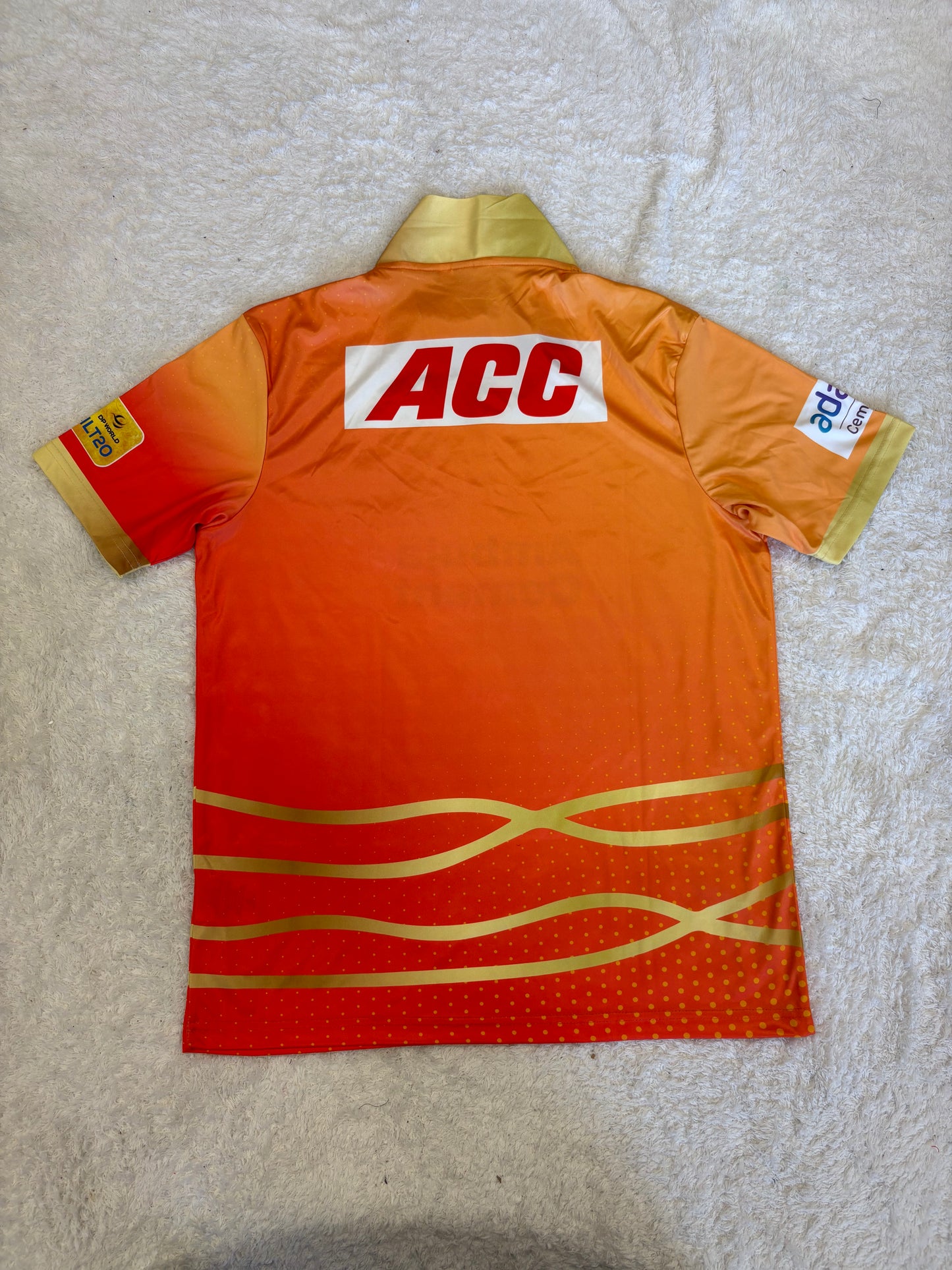 Gulf Giants ILT20 Player Issue SS Playing Shirt