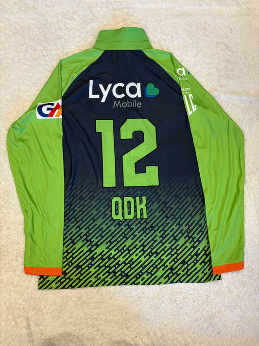 Quinton De Kock Seattle Orcas 2024 MLC Match Issue LS Playing Shirt