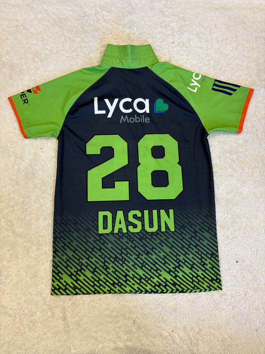 Dasun Shanaka Seattle Orcas 2023 MLC Match Worn SS Playing Shirt