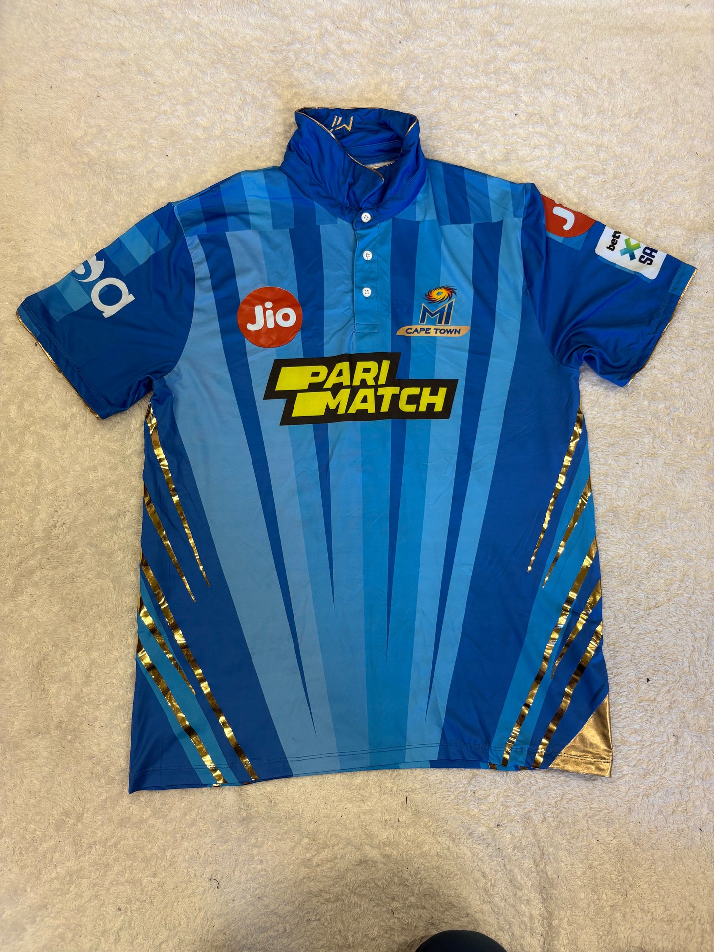 Wesley Marshall MI Cape Town 2023 Match Worn SS Playing Shirt