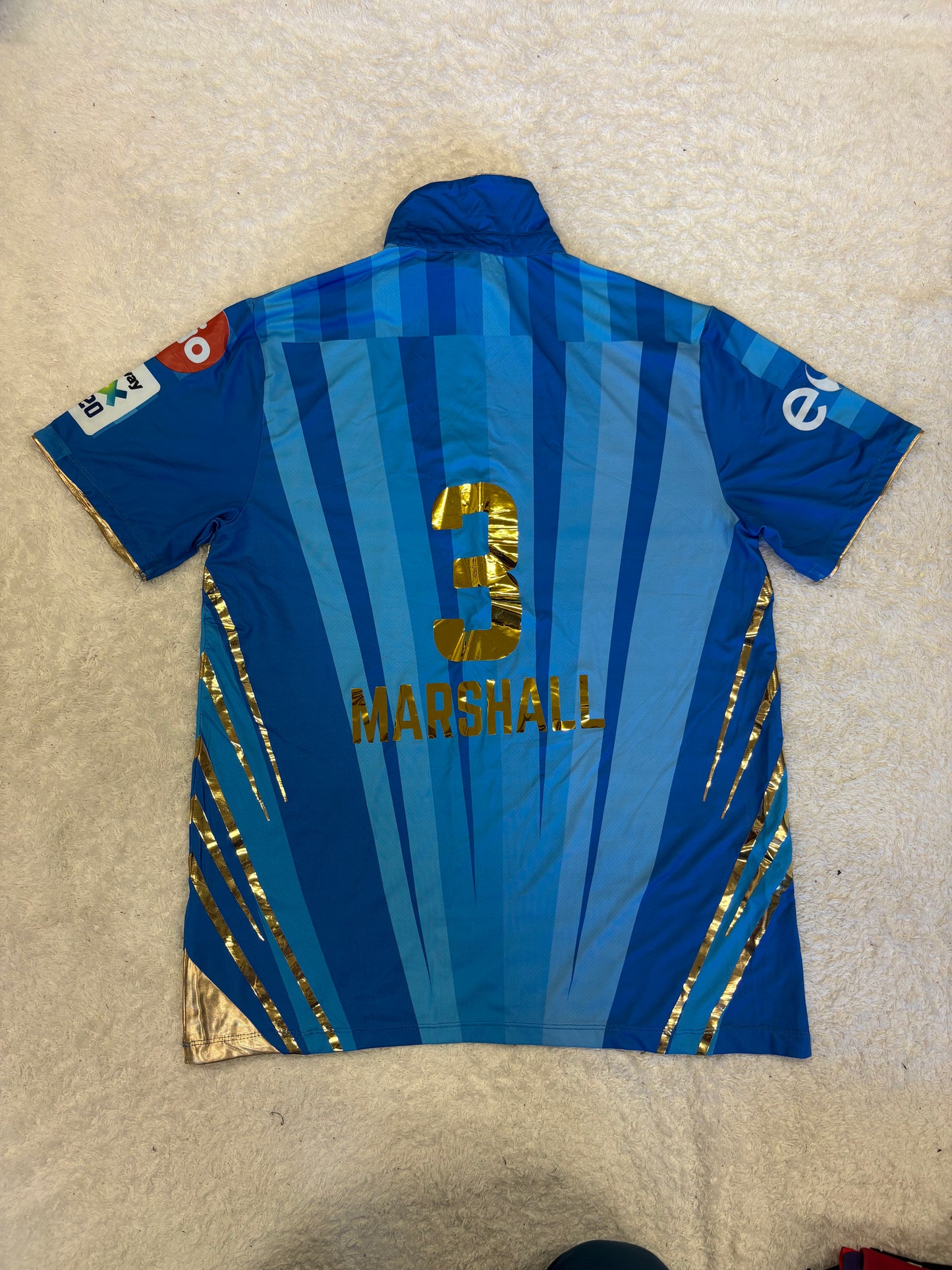 Wesley Marshall MI Cape Town 2023 Match Worn SS Playing Shirt