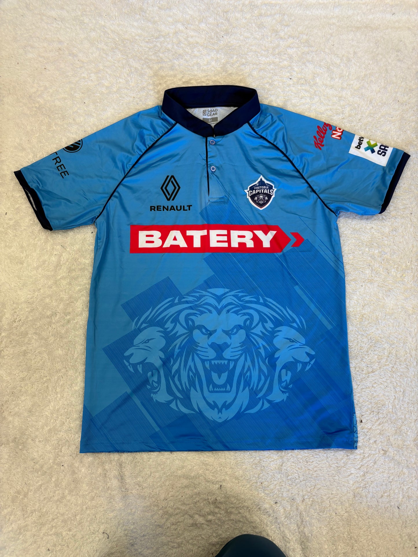 Pretoria Capitals 2025 SA20 Staff Issue SS Playing Shirt