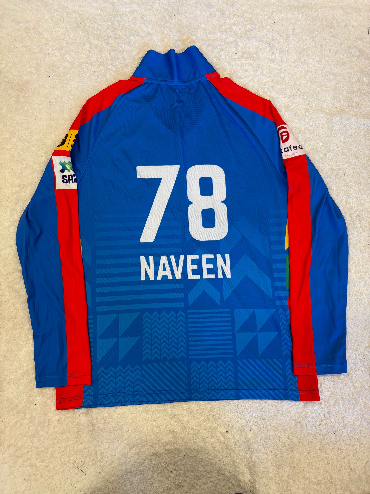 Naveen ul Haq Durban Super Giants 2025 SA20 Match Worn LS Playing Shirt