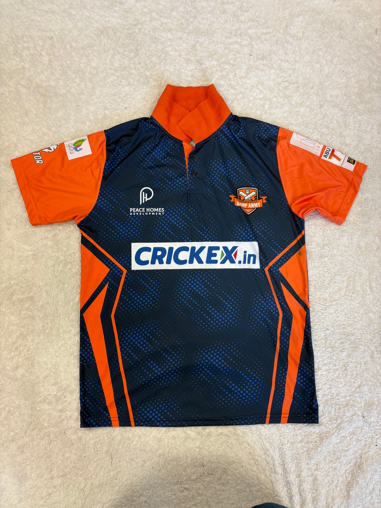 Obus Pienaar 2023 Morrisville Samp Army ABDT10 Match Worn SS Playing Shirt