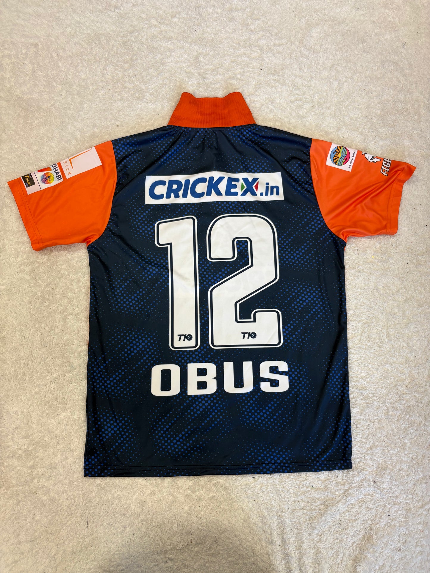 Obus Pienaar 2023 Morrisville Samp Army ABDT10 Match Worn SS Playing Shirt