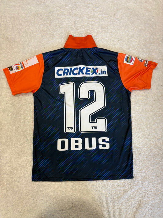 Obus Pienaar 2023 Morrisville Samp Army ABDT10 Match Worn SS Playing Shirt
