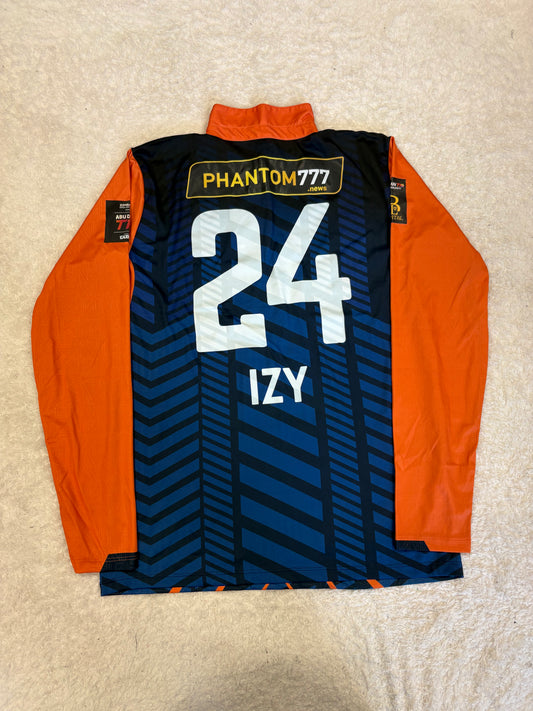 Isuru Udana Morrisville Samp Army 2024 ABDT10 Match Worn LS Playing Shirt