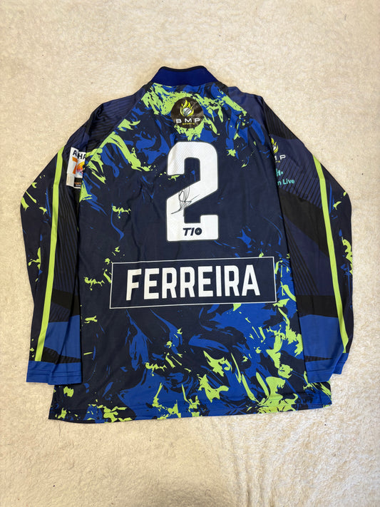 Donovan Ferreira 2023 Chennai Braves ABDT10 Match Worn Signed LS Playing Shirt