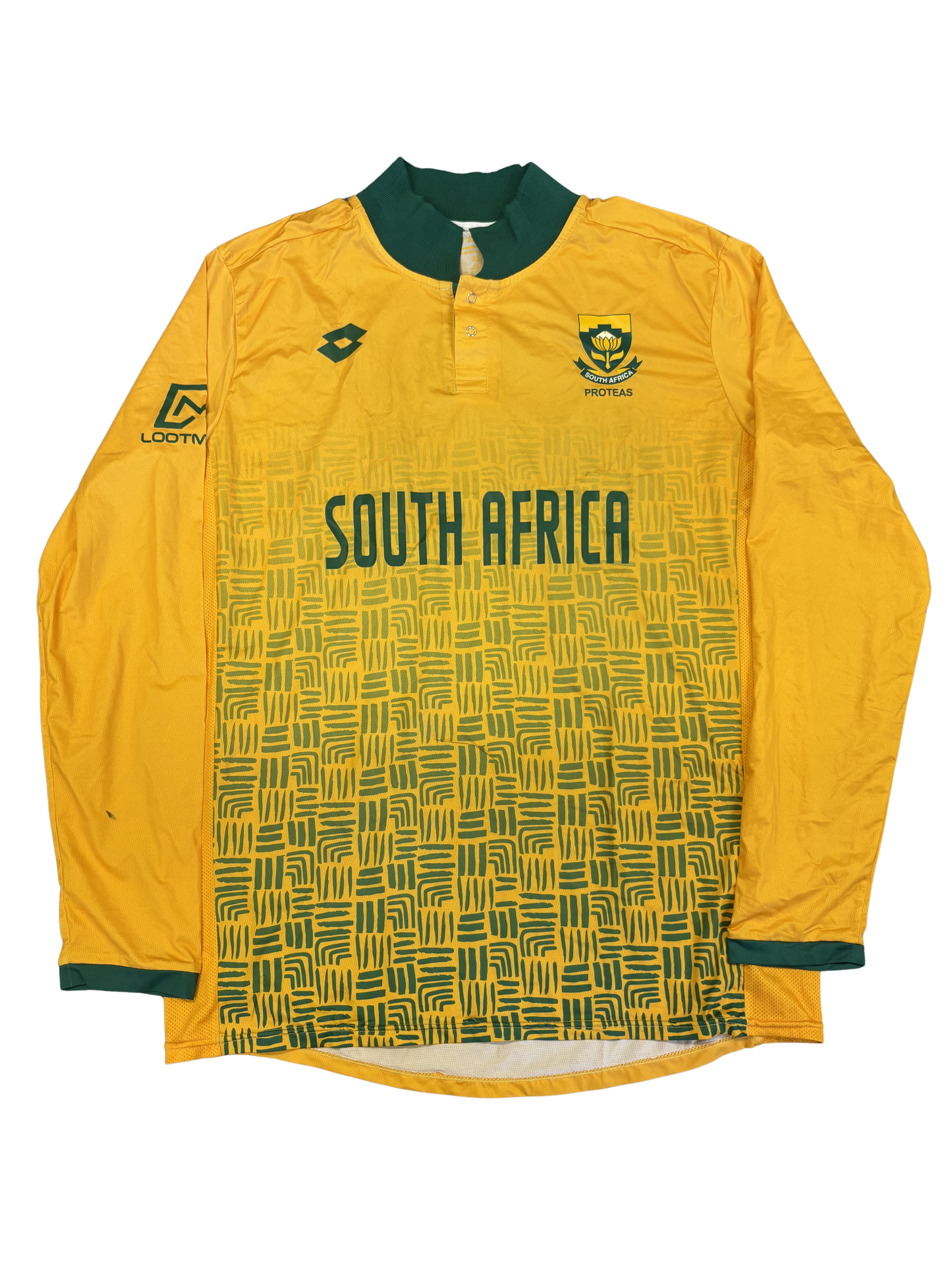 Andile Phehlukwayo South Africa 2023 T20 Match Worn LS Playing Shirt