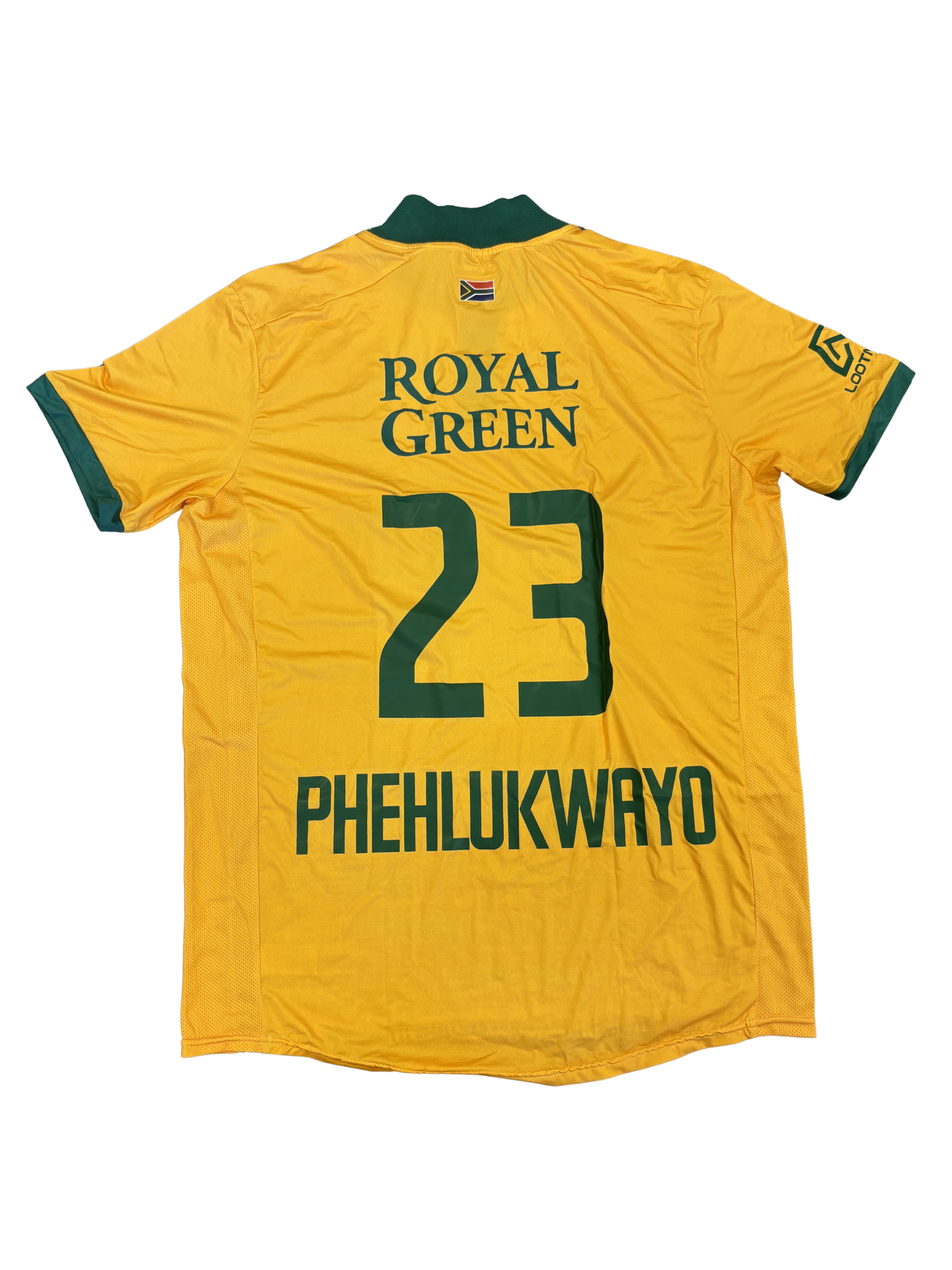 Andile Phehlukwayo South Africa 2023 T20 Match Worn SS Playing Shirt