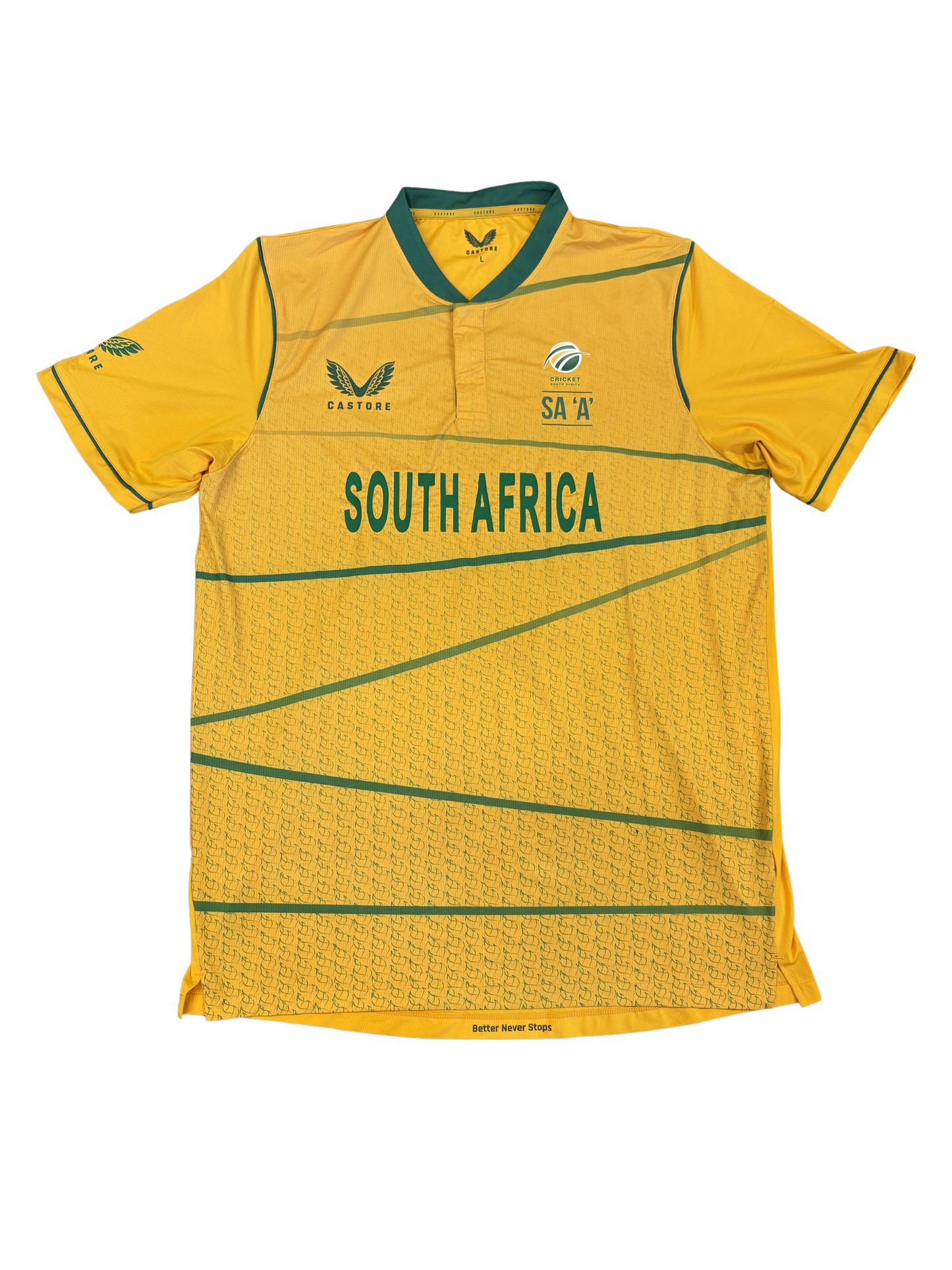 Andile Phehlukwayo South Africa A 2022 T20 Match Worn SS Playing Shirt