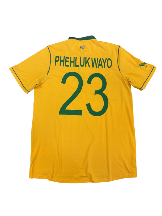 Andile Phehlukwayo South Africa A 2022 T20 Match Worn SS Playing Shirt