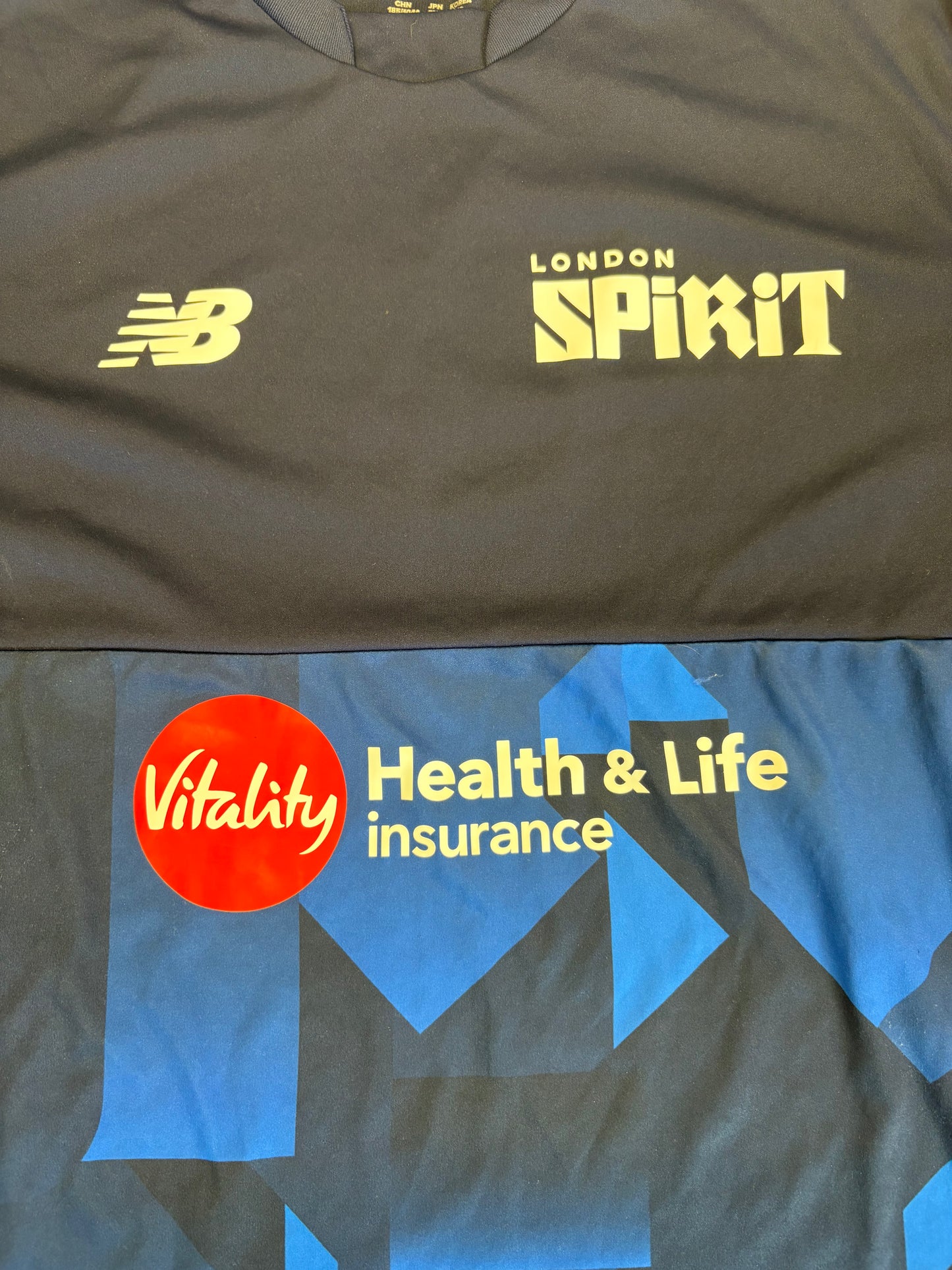 London Spirit 2025 Hundred Player Issue SS Training T-Shirt