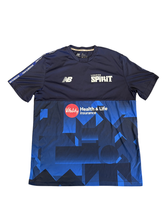 London Spirit 2025 Hundred Player Issue SS Training T-Shirt